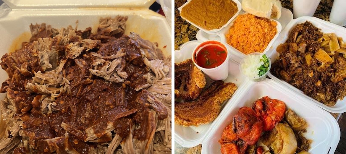 Pepe's Carnitas. Menu