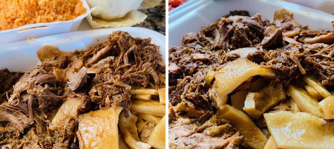 Pepe's Carnitas. Menu